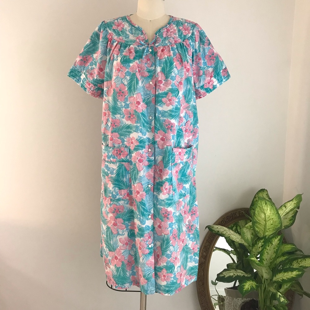True Vintage Floral Cottagecore Frock Nap Dress